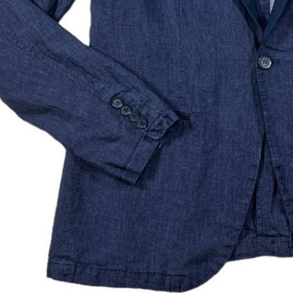 ZARA Man Navy Blue Blazer | Size 42 - Picture 5 of 5